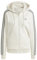 adidas Damen Essentials 3-Stripes Full-Zip Fleece Hoodie, Alumina, S