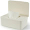 Feuchttücher Box für Baby, Feuchttuchbox Baby, Box für Feuchtes Toilettenpapier, Feuchte Tücherbox Grün Aufbewahrungsbox mit Deckel Hält Die Tücher, Feuchtpapierbox für Zuhause und Büro