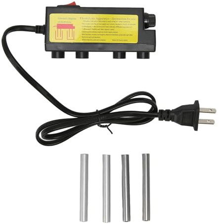GBSCLOVER Water Electrolysis Machine, Safe Water Quality Testing Device, Convenient Water Quality Tester Easy to Use, Suitable for Tap Water, Well Water, Sea Water, Aquarium Water