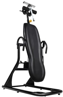 Huangj-0527 Table d'inversion Table d'inversion électrique, Appareil de Suspension inversé Domestique, équipement de Fitness for étirements des vertèbres lombaires et Traction Thérapie par Inversion