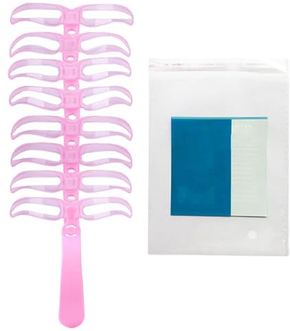 Modello Per Sopracciglia - Modellatore Per Trucco Riutilizzabile, Stencil Modellante Lavabile | Kit Di Stencil Cosmetici Per Timbri Per Sopracciglia, Apparecchio Per Simmetria Per La Cura 'equilib