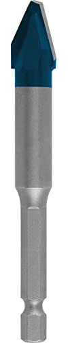 Bosch Professional 1x Broca Expert HEX-9 HardCeramic (para Tejas, Baldosas, Ø 12,00 mm, accesorios Taladro de impacto rotativo)