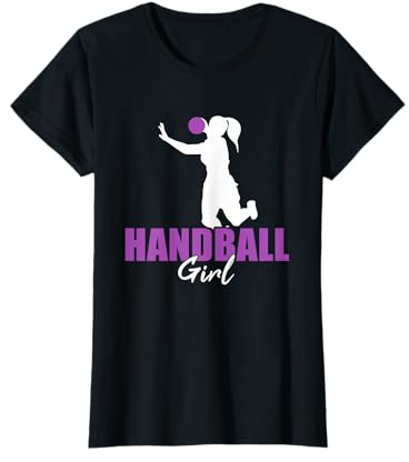 Sport De Handball Filles Jouent Au handball T-Shirt