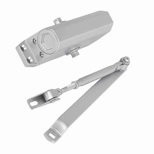 Ferme-Porte Hydraulique Réglable à Double étage, Belle Performance Généreuse, Ventilateurs de Porte de sécurité de 35 à 60 Kg