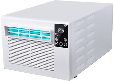 Bärbar mini luftkonditionering, låg energiförbrukning, energibesparande design för inomhus/utomhusbruk, perfekt för sovrum, hem och kontor