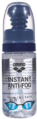 Arena Instant Anti-Fog Spray für Schwimmbrillen, Antibeschlag, Anti-Fog für Linsen, Schwimmzubehör, 35 ml Flasche