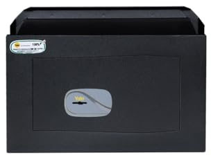 Yale Cassaforte a muro Y3200220 con apertura a chiave, certificata, dim 34x21x20 cm