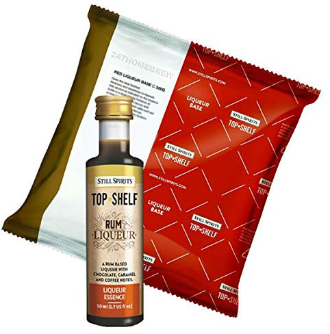 Still Spirits Top Shelf Rum Liqueur with Liqueur Base Mix Makes 1.125L