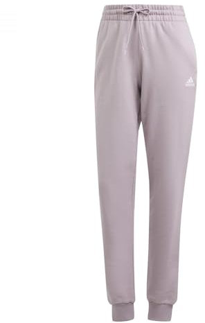 adidas Damen Essentials Linear French Terry Cuffed Pants, preloved fig, M