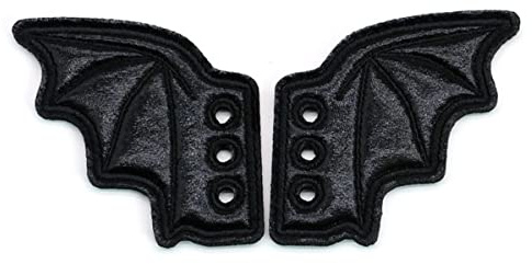 DXYSQRX Shoe Wings Bat Shoe Wings Shoe Decoration Accessories Wings