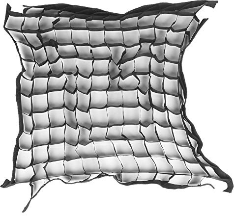 Grille en Nid d'abeille Maille de Grille Cellulaire Portable Softbox 60x60cm pour la Prise de Vue Photographique Éclairage Flash de Studio Softbox Parapluie