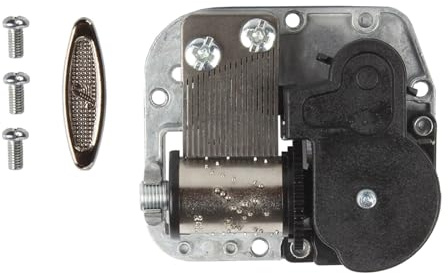 Lerpwige Piano Music Box Kits 3D Modelo de Impresora Kits Model Crafting Proyectos para Piano de Laboratorio Music Box Winding Music Box Projects Kits