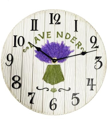 Horloge de jardin pour l'extérieur - Résistante aux intempéries - Étanche - Pour l'extérieur - Grande étanchéité - 10,6 pouces