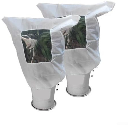 Gdfnmogo Bâche de protection pour plantes en non-tissé - Protection contre le gel pour une utilisation horticole, 4 options de taille (60 x 80 cm à 120 x 180 cm), blanche, pliable et légère pour
