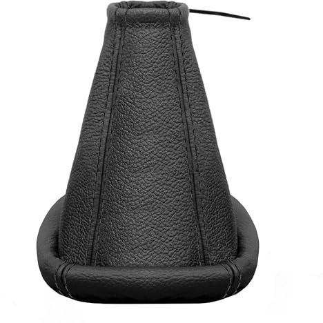 L & P Car Design L&P A0002 Schaltsack Schaltmanschette 100% Echtleder Leder Schwarz Ersatzteil für Corsa C