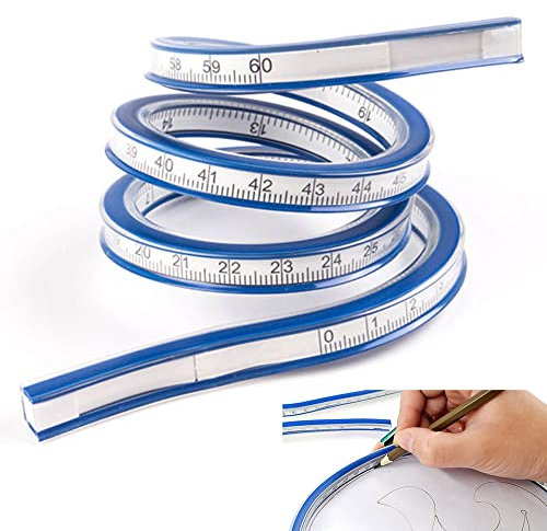 Flexibles Kurvenlineal, Flexibles Kurven Machthaber Maß Werkzeug für das Zeichnen von Mal Grafiken und von Kleiderdesign