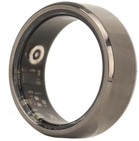Smart Ring Health Tracker, Control Remoto de Cámara, Anillo de Fitness con Monitor de Ritmo Cardíaco Durante el Sueño, Podómetro IP68, Impermeable, Anillo Deportivo para Mujeres