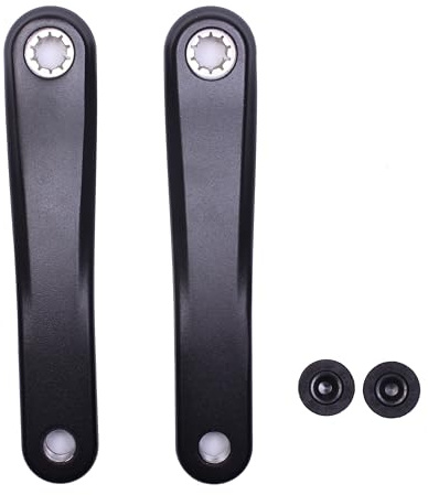 Prowheel Ebike Mini ISIS Manivelle de pédalier, 165MM/170MM/175MM Manivelle de pédalier pour vélo électrique Mini ISIS Mid Drive Motor, Bosch GEN3