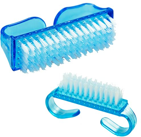 2 PCS Nail Cleaning Brushes, nail brushes for cleaning nails, nail brush(1Large And 1 Small)