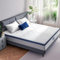SEZMOONSI Topper 160x200cm, H3-H4 7,5cm Höhe hypoallergen & atmungsaktiv Kaltschaum Matratzentopper, bequemer Matratzen Topper für Boxspringbett, Wohnwagen, Schlafsofa, mit waschbarem 3D-Netz Bezug