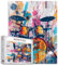 Drums Graffiti Jigsaw Puzzles for Adults Cartoon Musical Puzzle 1000 Pieces Colorful Challenging Puzzle Perfect Game Nights DIY Home Wall Decor Handmade Gifts for Christmas New Year Birthday