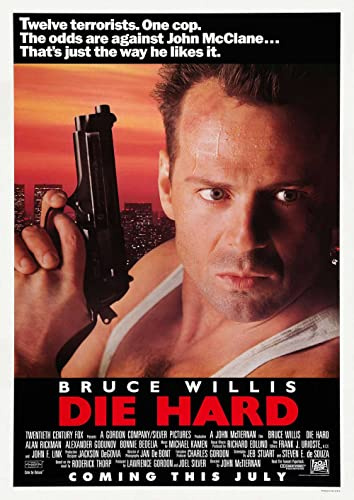 Die Hard Poster - Póster (tamaño A4), diseño de película