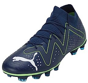 PUMA Herren Future Match FG/AG Fussballschuh, Persian Blue White-PRO Green, 47 EU