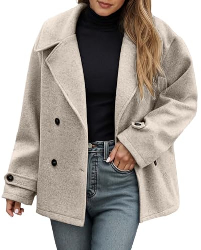 Trench Coat Femme Veste Mi Saison Manteau Courte Blouson Chic Cintré Peacoat Printemps Parka Casual Imperméable Court Jacket Été Caban Grande Taille Demi Ete