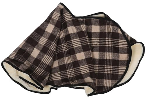 CALLARON Manta para Silla de Ruedas para Adultos, Capa Envolvente Cálida Clip Magnético, Chal Cortavientos Desmontable para Invierno y Scooter de Movilidad, Accesorio para Personas Mayores