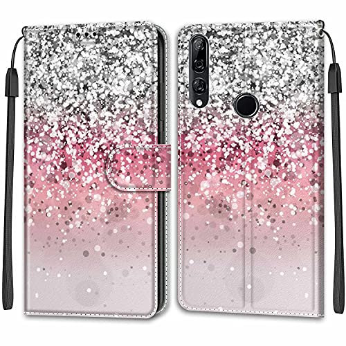 Coque pour Huawei P Smart Z / Y9 Prime 2019 / Enjoy 10 Plus Housse PU Cuir à Rabat Housse Étui avec [Carte Fentes] [Fonction Stand] Compatible pour Honor 9X / Honor 9X Pro