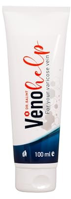 Dr. Balint VenoHelp 100ml Fusscreme gegen müde Füße & Beine - Schwere Beine Creme schmerzlindernd & durchblutend - Beincreme Salbe
