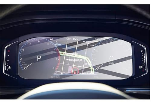 Interior del automóvil Compatible Con Vw Para Taos 2022, Radio De Coche, Navegación Gps Y Película Para Pantalla De Salpicadero, Película Protectora De Vidrio Templado, Película De Pantalla HD ( Color