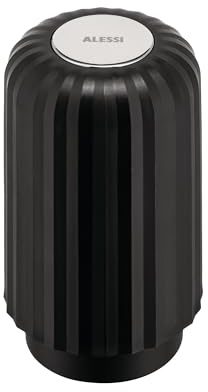 Alessi Plissé MDL20 B Kapselborttagare kompatibel med Nespresso och Vertuo-maskiner, termoplastharts, diameter 8,3 cm, svart