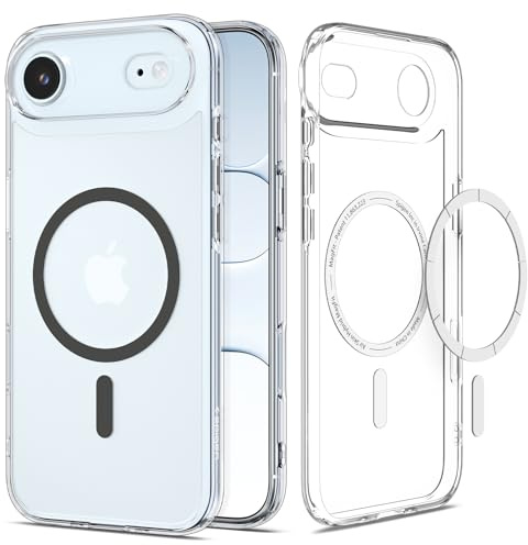 Spigen Coque pour iPhone Air, Air Skin Hybrid MagFit, [Nouvelle Génération, Ultra Slim] - Graphite
