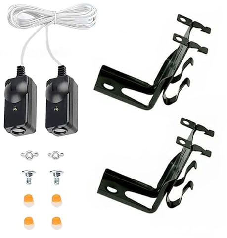 Pratico 41A5034 Sensori Porte Garage Set Portatile con la maggior parte degli apri Casa Garage Accessorio per uso domestico Beam Eye