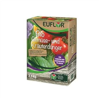 Euflor Bio Gemüse- und Kräuterdünger 1kg Faltschachtel