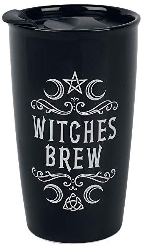 Alchemy England 1977 Witches Brew Unisex Becher weiß/schwarz Keramik Gothic, Nu Goth