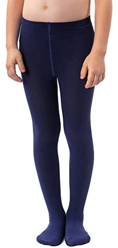 NOQ filles collants en tricot uni aux pieds chauds opaques école enfant bas Ballet danse spectacle pépinière