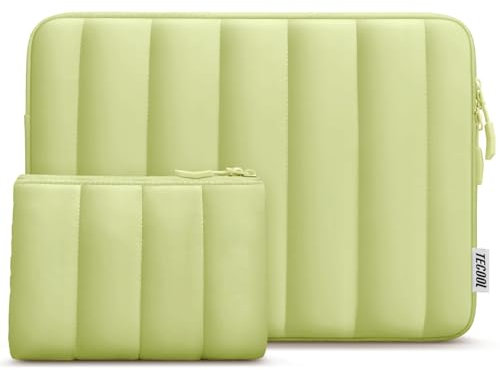 TECOOL 16 Inch Laptop Case Sleeve For MacBook Pro 16 M4 M3 M2 M1(A3403 A3186 A2991 A2780 A2485 A2141) 2024 2023-2019.16 Inch Notebook Lenovo HP Dell Asus Splash Resistant Bag with Accessory Bag