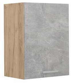 Vicco Hängeschrank R-Line, hängender Küchenschrank, Beton, 45 cm