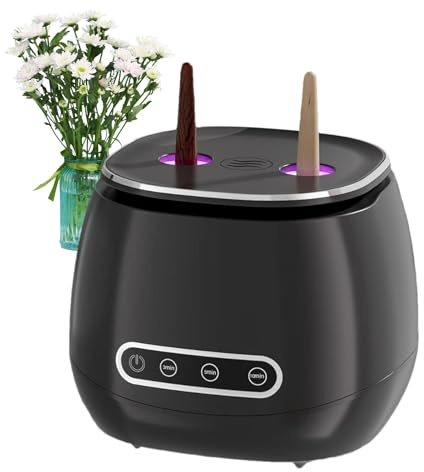 Limpiador de dentaduras postizas, 4.33x4.72x5.11in limpiador de protección bucal, liimpiador de guardisas nocturno, máquina de limpieza de mantenimiento UV portátil