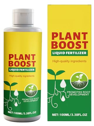 Fertilizzante Per Piante In Vaso | Soluzione Naturale Da 100ml Di Nutrienti - Fertilizzante Liquido Per Piante | Adatto Per Fiori Alberi Giardino Esterno Ortaggi Frutta E Fogliame Decorativo