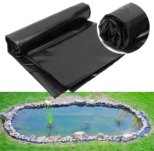 Rivestimento per laghetto preformato da 0,5 mm, per laghetti da esterni, impermeabile, per stagni koi, giardini e piscine, membrana impermeabile per stagni