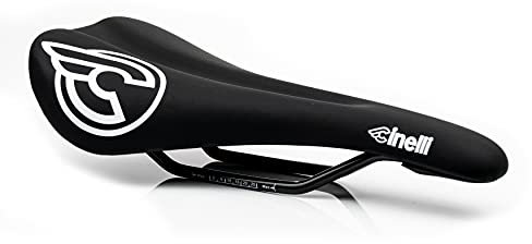 Cinelli Geflügelt Sattel, schwarz/weiß, Einheitsgröße