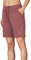 icyzone Damen Bermuda Shorts Kurze Sporthose Jogginghose Atmungsaktiv Laufshorts Sport Shorts mit Taschen (XL, Dunkelpink)
