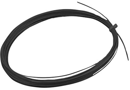 Anloximt Professionelle Badmintonsaite, hohe Flexibilität aus Nylon, Badmintonschlägersaite, ausgewählte Schlägersaitenlinie, Badminton-Reparaturzubehör, einfach zu kontrollieren