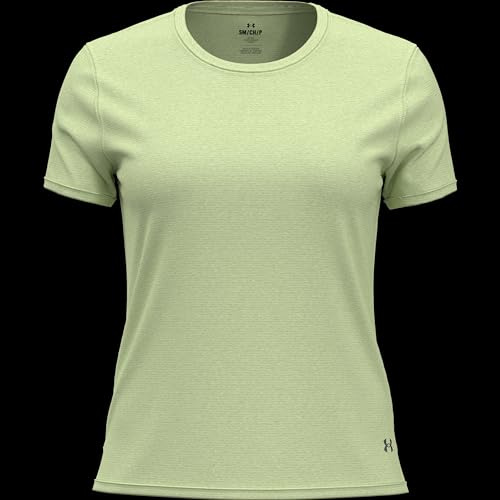 Under Armour Damen Launch tee Laufbekleidung Laufshirt Retro Green - Grün M