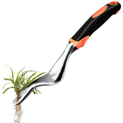 Darryy Unkrautjäter, 29 cm Garten Unkrautstecher, Unkraut Wurzelstecher, Unkraut Werkzeug, Unkrautstecher Löwenzahn, Wurzelstecher, für Tief Verwurzeltes Unkraut