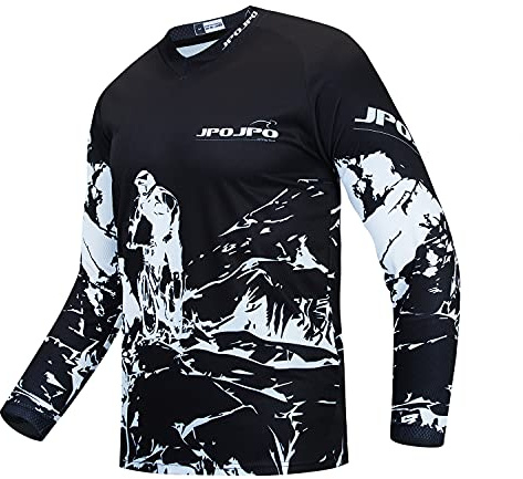 Kinder Radtrikot Downhill Shirts Jahre Mädchen Jungen Fahrrad MTB Kinderkleidung Langarm Powersports Fahrrad BMX Tops