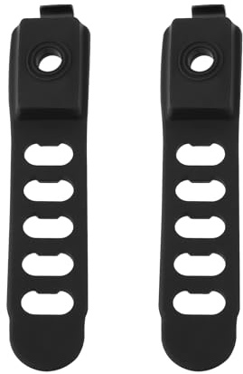Briny River 2 Correas de Goma de Repuesto para Luz de Bicicleta 1-LED-RP-STR-V404 Compatibles con Lezyne Y9